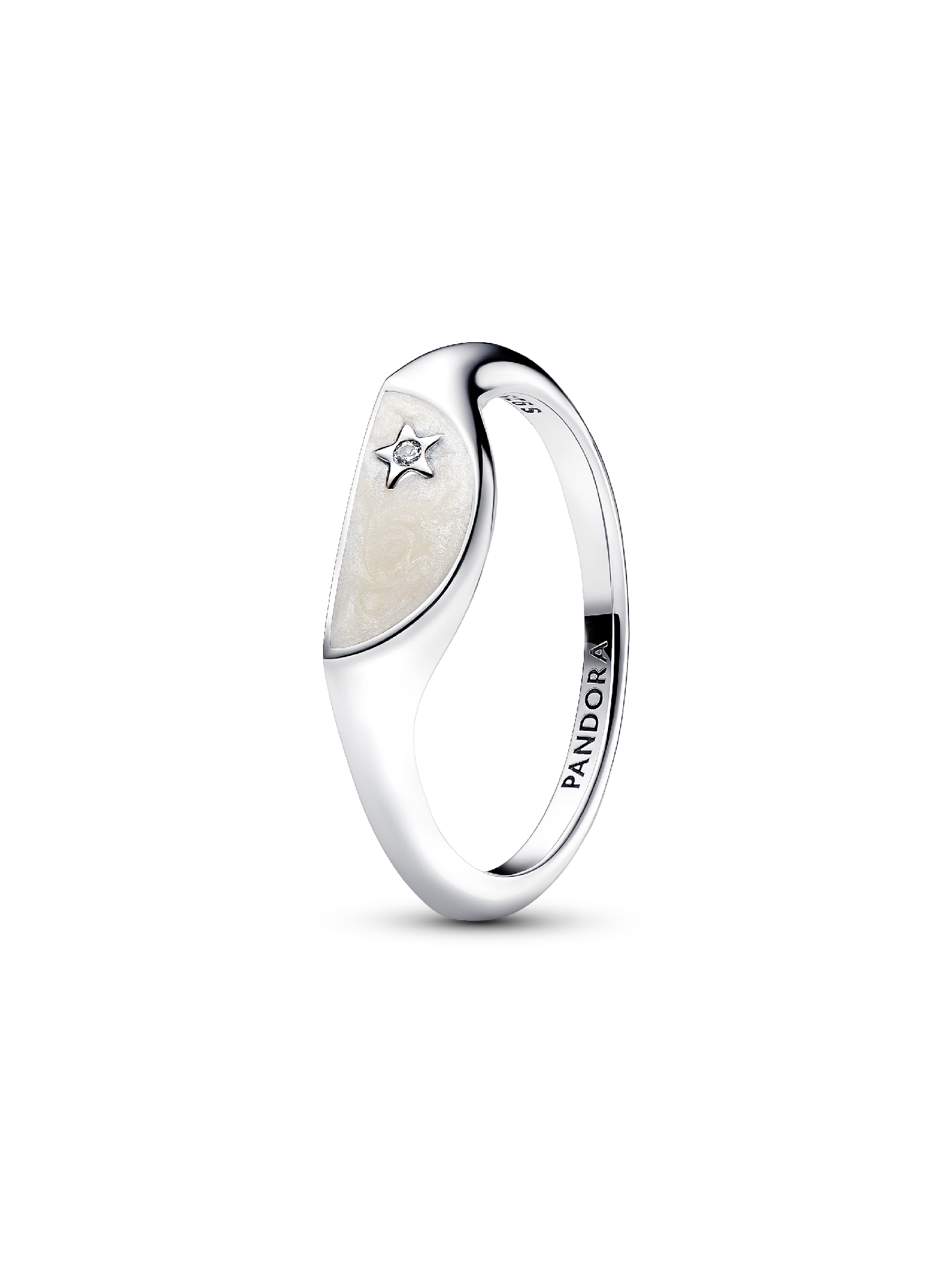 Pandora ME signetring med emalj