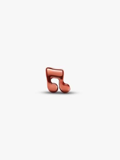 Orange miniberlock med musiknot