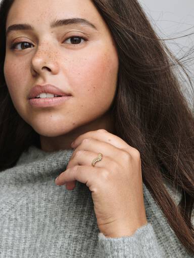Pandora Timeless wishbone-ring