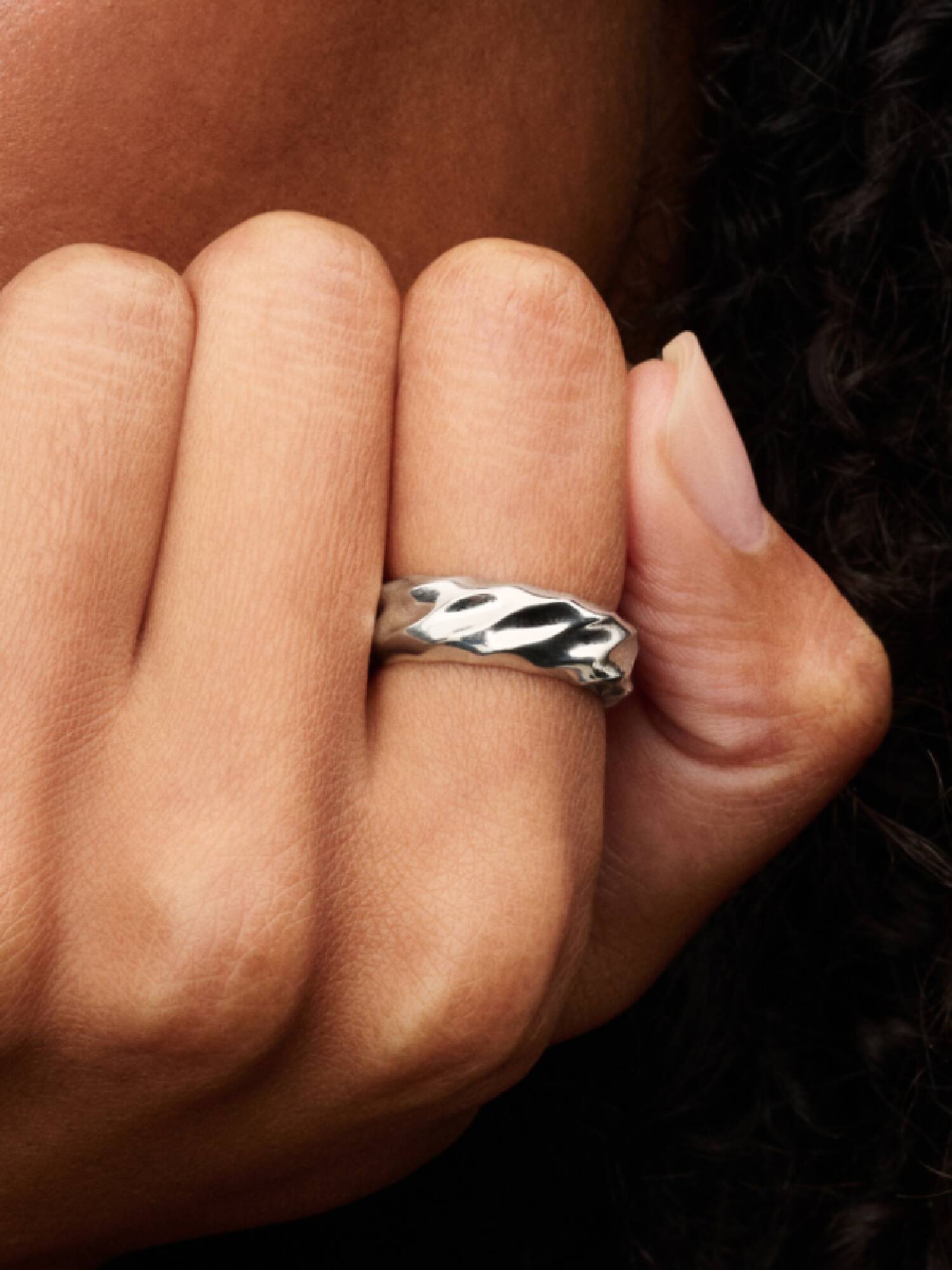 Räfflad bred bandring