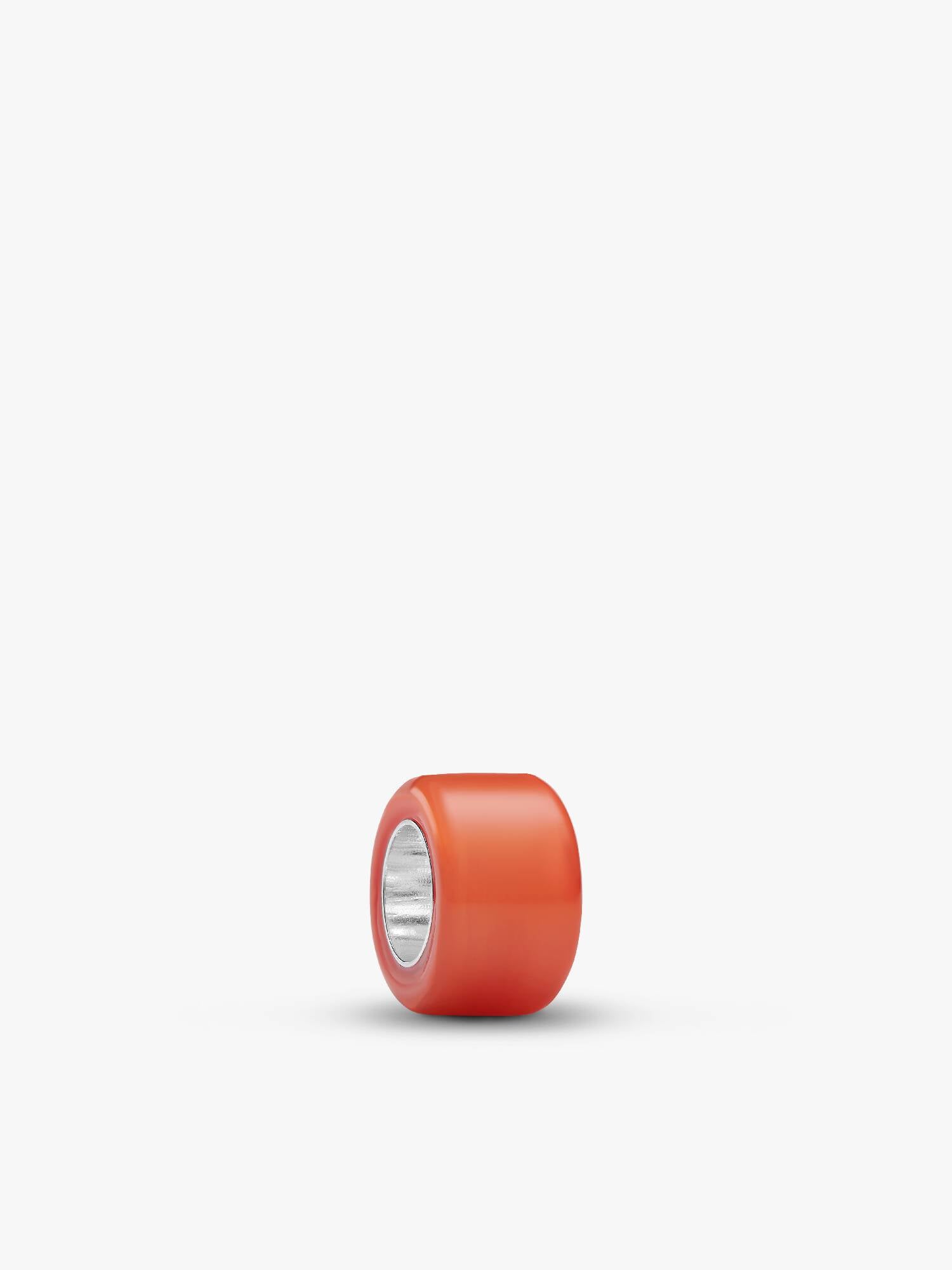 Miniberlock i orange muranoglas