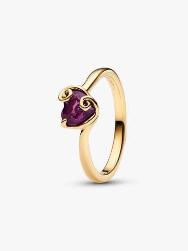 Disney The Nightmare Before Christmas Sally lila hjärtformad ring