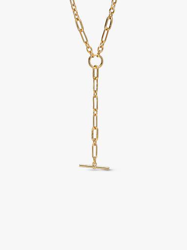 Y-halsband med länkdesign