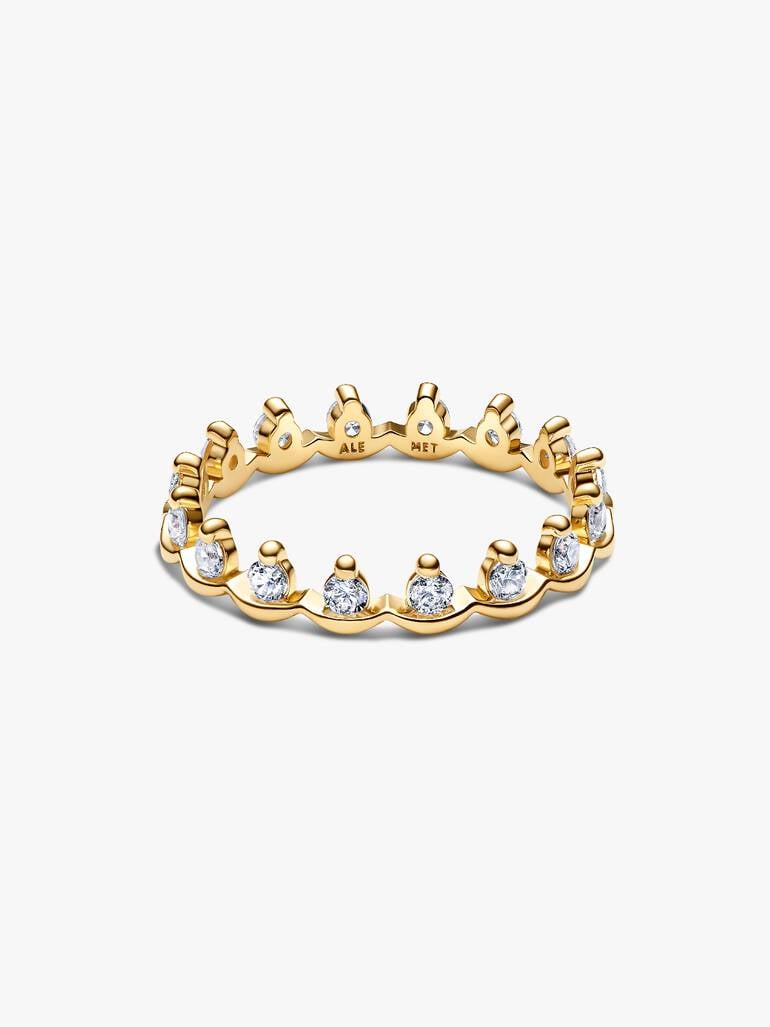 Glittrande elegant bandring