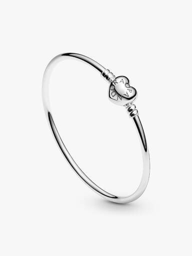 Pandora Moments armring med hjärtlås