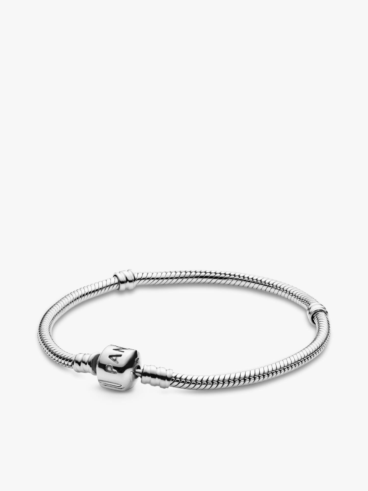 Pandora Moments ormkedjearmband med cylinderformat lås