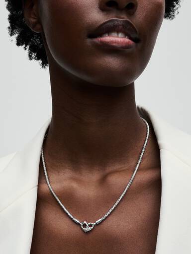 Pandora Moments glittrande kedjehalsband