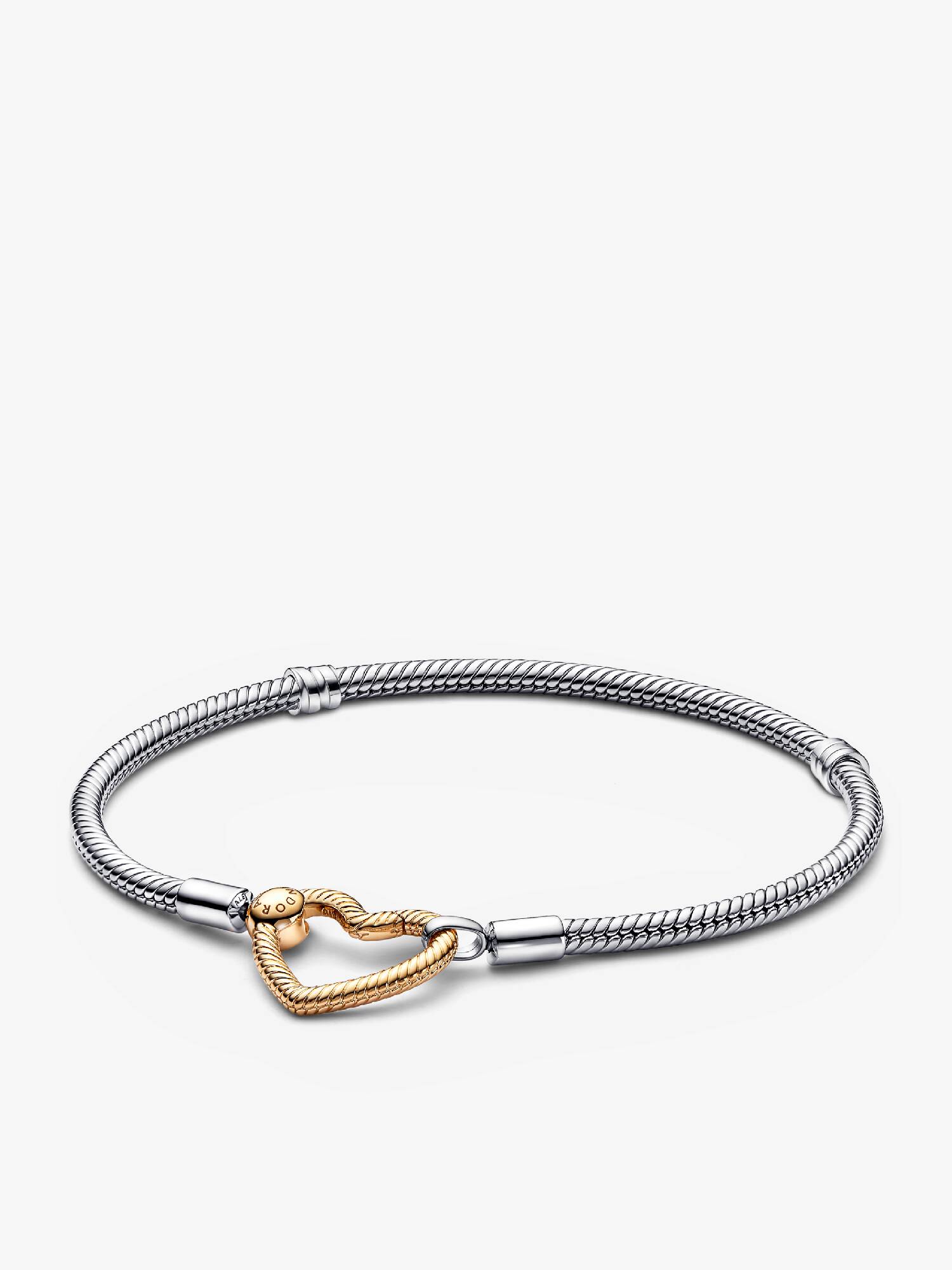 Pandora Moments ormkedjearmband med hjärtlås