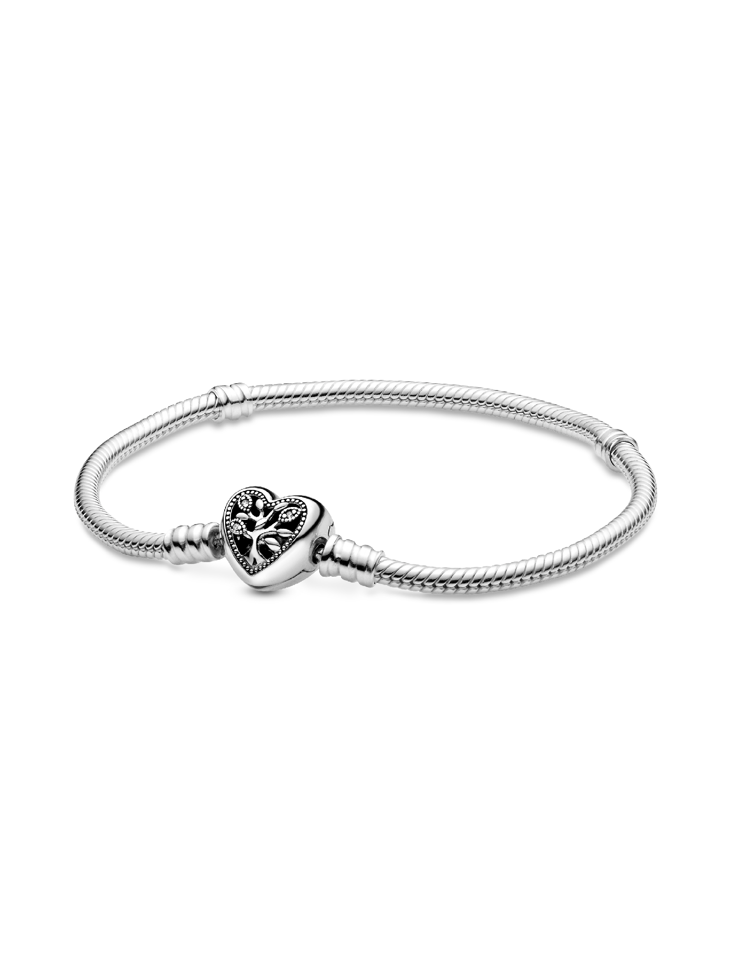 Pandora Moments ormkedjearmband med hjärtformat lås