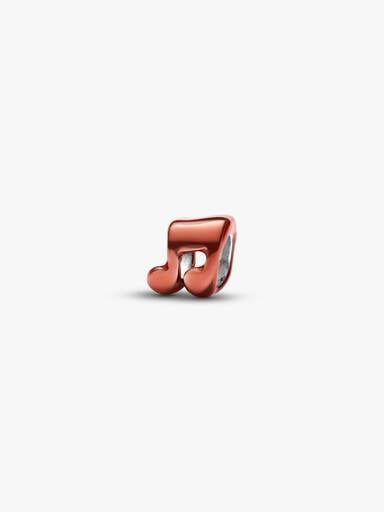 Orange miniberlock med musiknot
