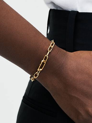 Litet länkkedjearmband