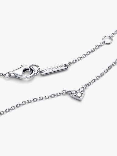 Collierhalsband med glittrande hjärta