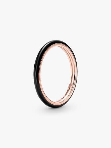 Pandora ME svart emalj, ring