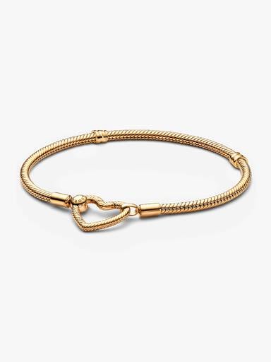 Pandora Moments ormkedjearmband med hjärtlås