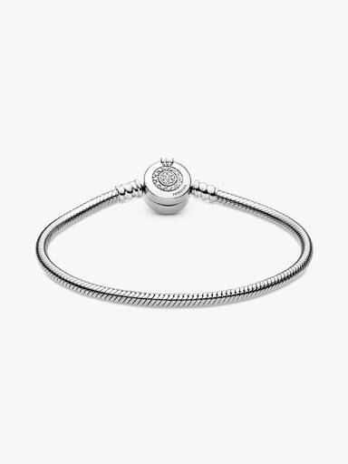Pandora Moments glittrande Crown O-ormkedjearmband