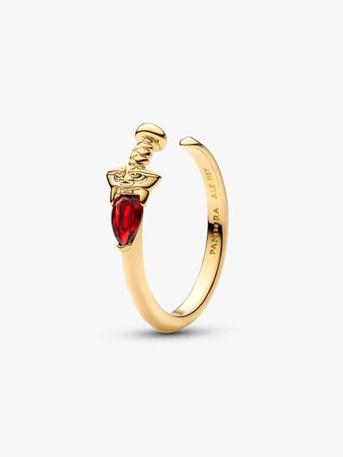 Disney Mulan öppen ring med svärdsmotiv