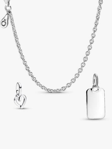 Parure de Colliers avec Charm Cœur