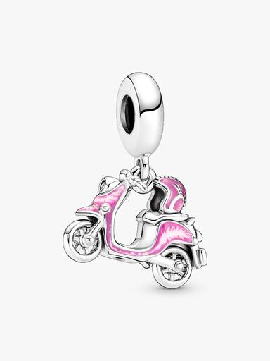 Rosa Scooter Hängberlock