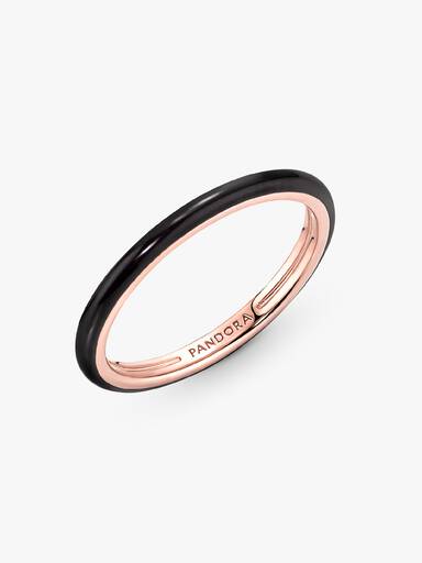 Pandora ME svart emalj, ring