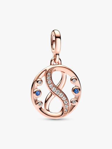 Pandora ME medaljong med evighetssymbol