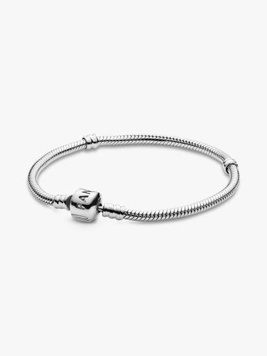 Pandora Moments ormkedjearmband med cylinderformat lås
