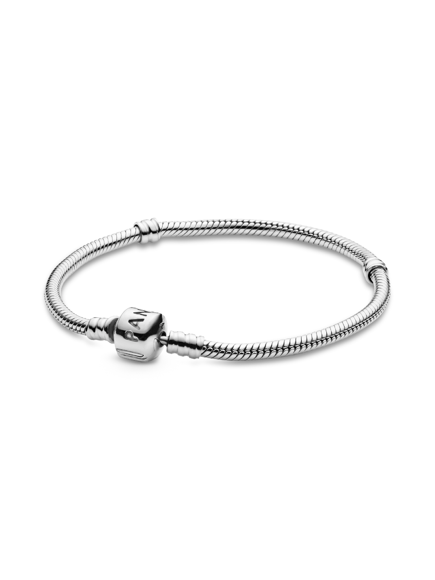 Pandora Moments ormkedjearmband med cylinderformat lås