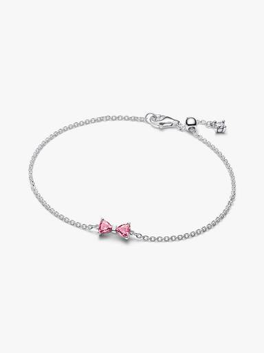 Kedjearmband med rosett