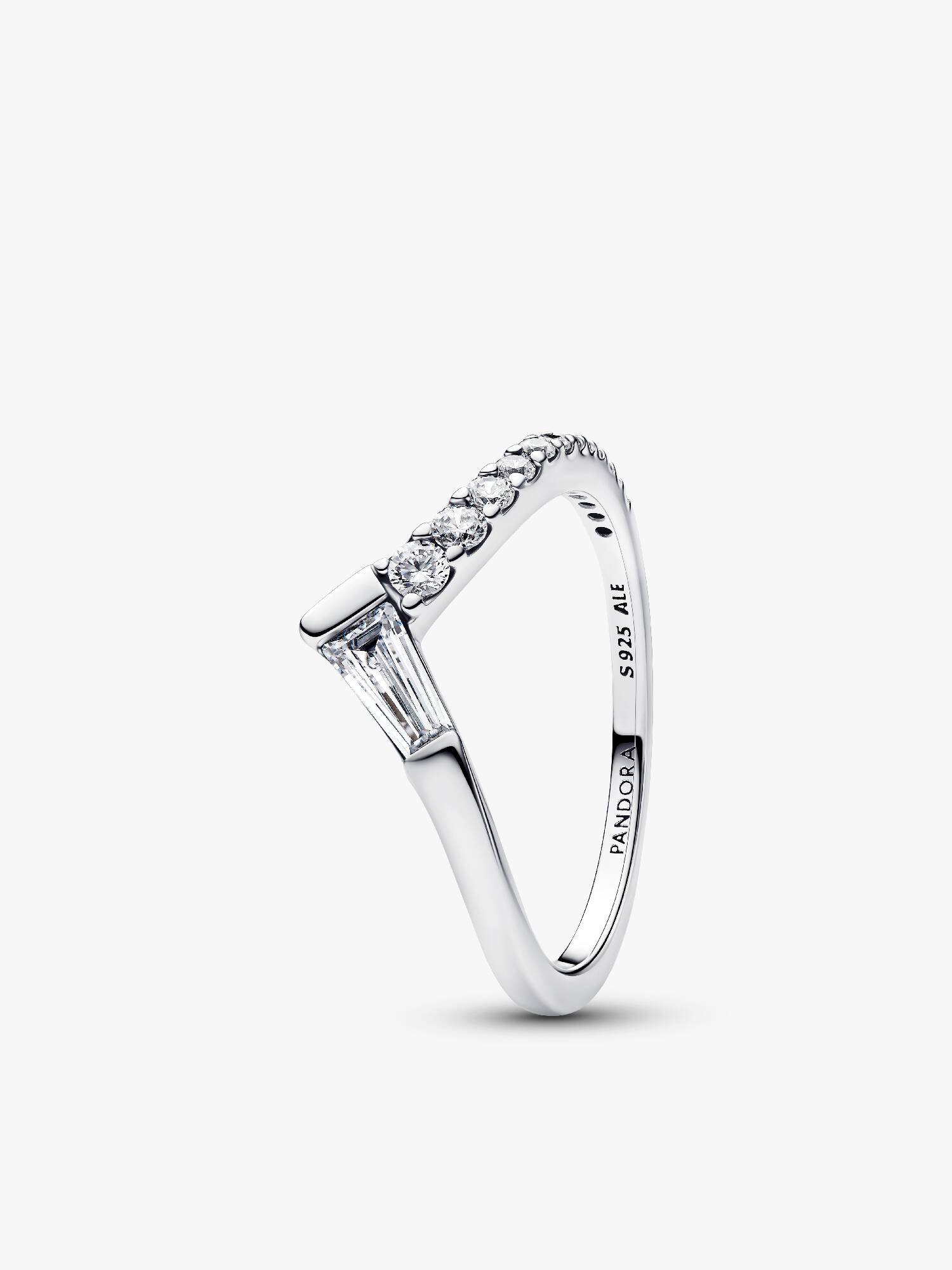 Tiara baguette pavéglittrande bandring