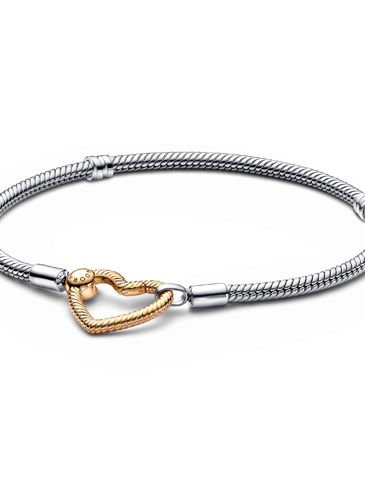 Pandora Moments ormkedjearmband med hjärtlås