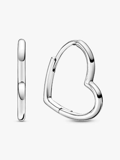 Asymmetriskt hjärtformade hoops