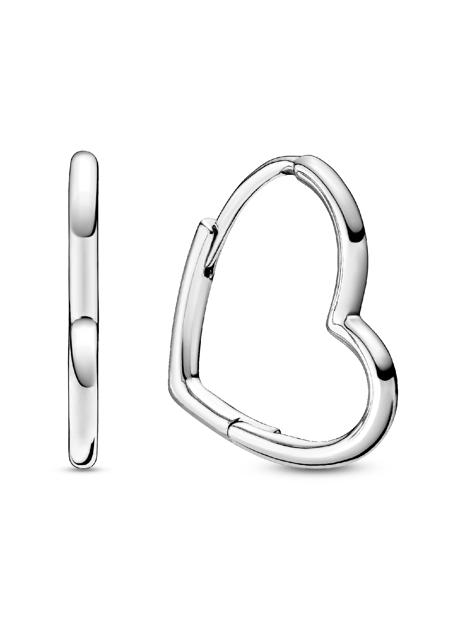 Asymmetriskt hjärtformade hoops