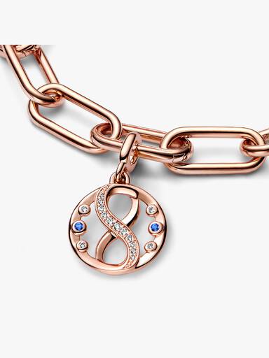 Pandora ME medaljong med evighetssymbol