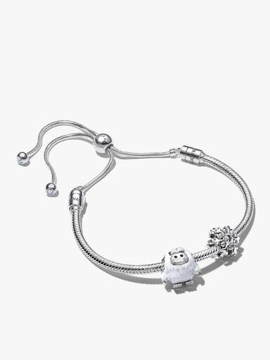 Yeti- och Snöflinga Justerbart Armbandsset