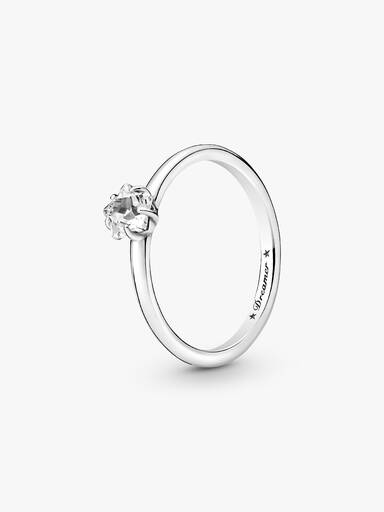 Celestial Sparkling Star Solitärring
