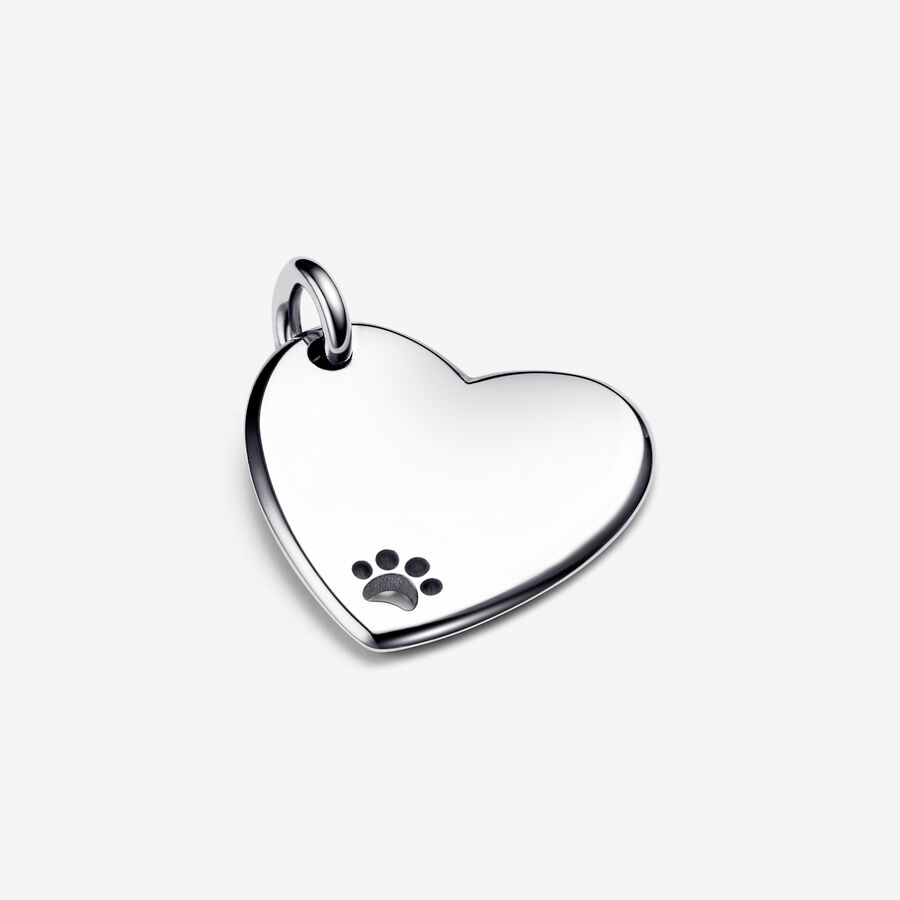 Heart Pet Collar Tag image number 0