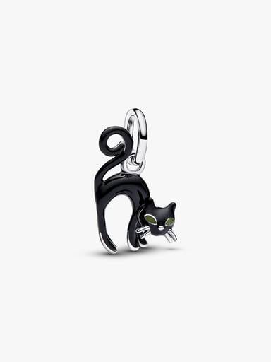 Svart katt hängberlock