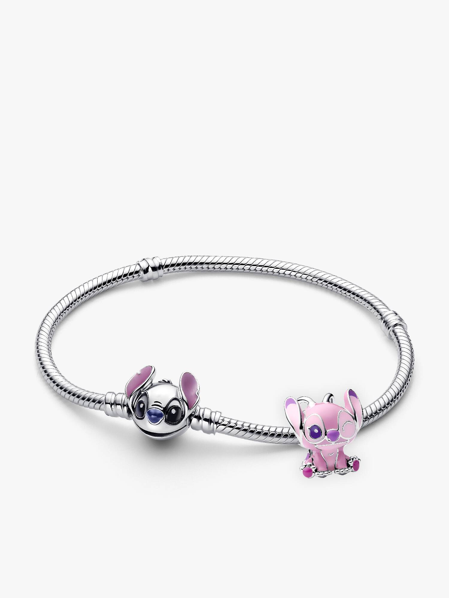 Disney Stitch Armband & Angel Berlock Smyckeset