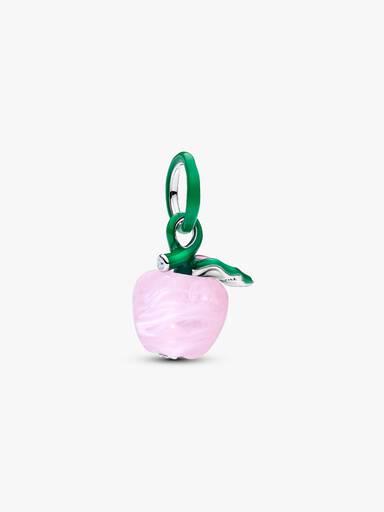 Berlock i rosa muranoglas