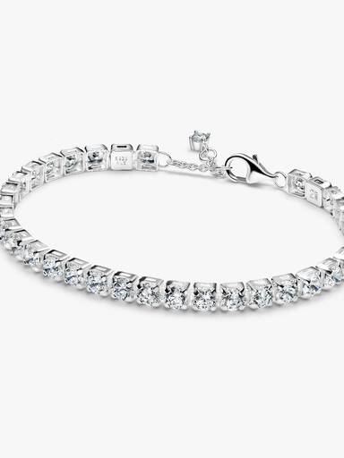 Glittrande tennisarmband