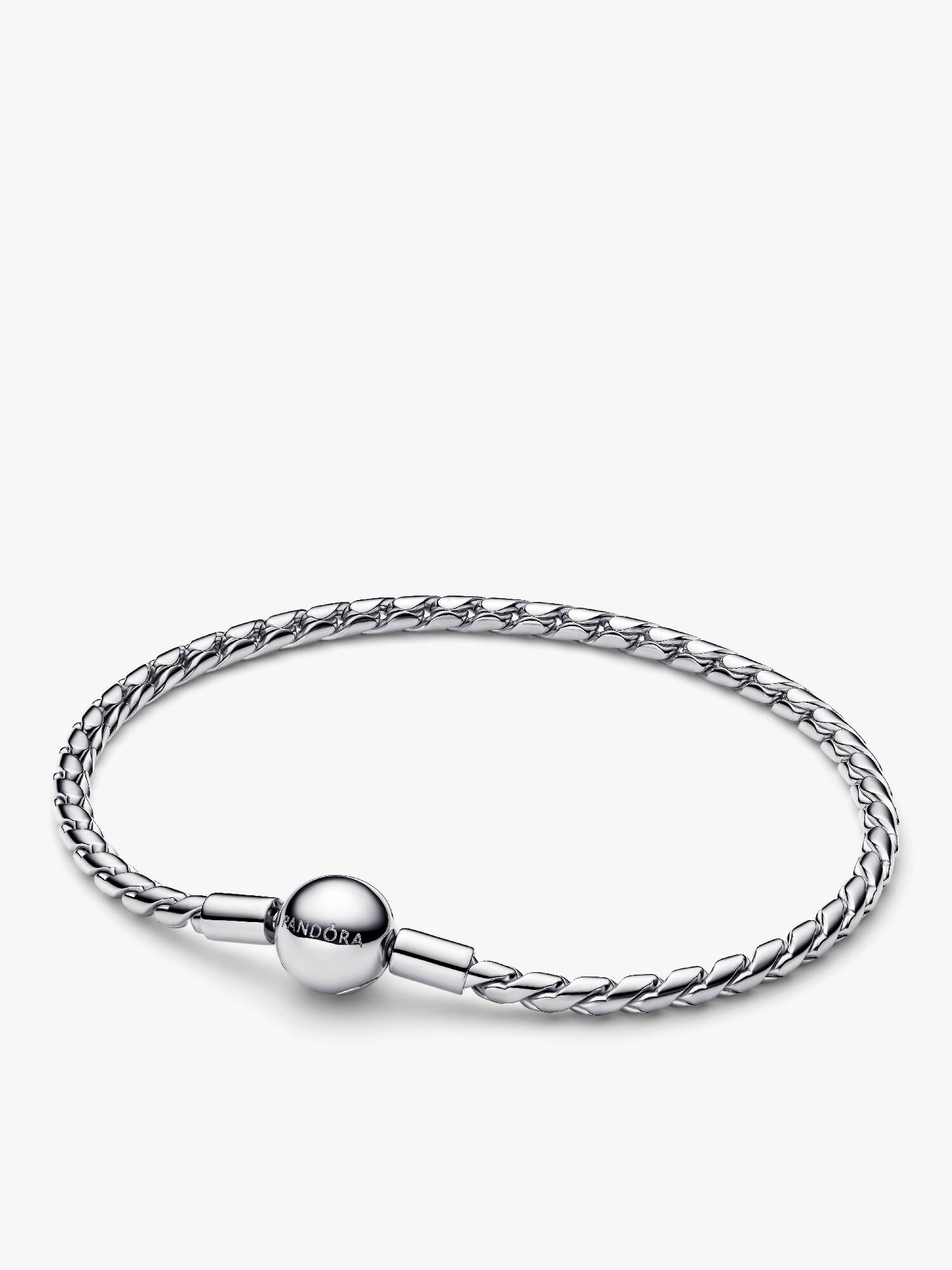 Kedjearmband med runt lås