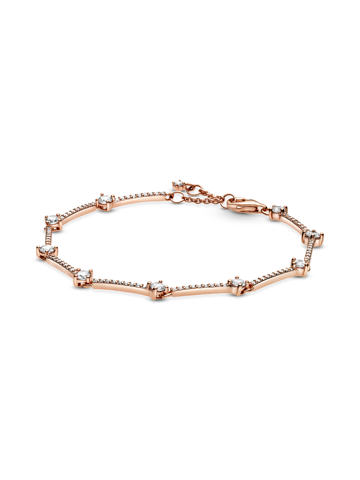 Glittrande Pavé Stavar Armband