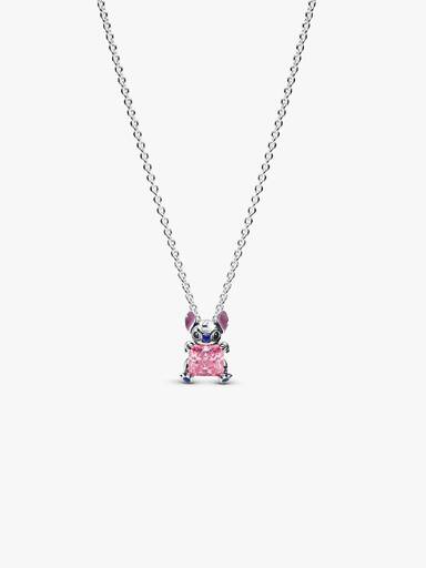 Disney Stitch collierhalsband med rosa sten