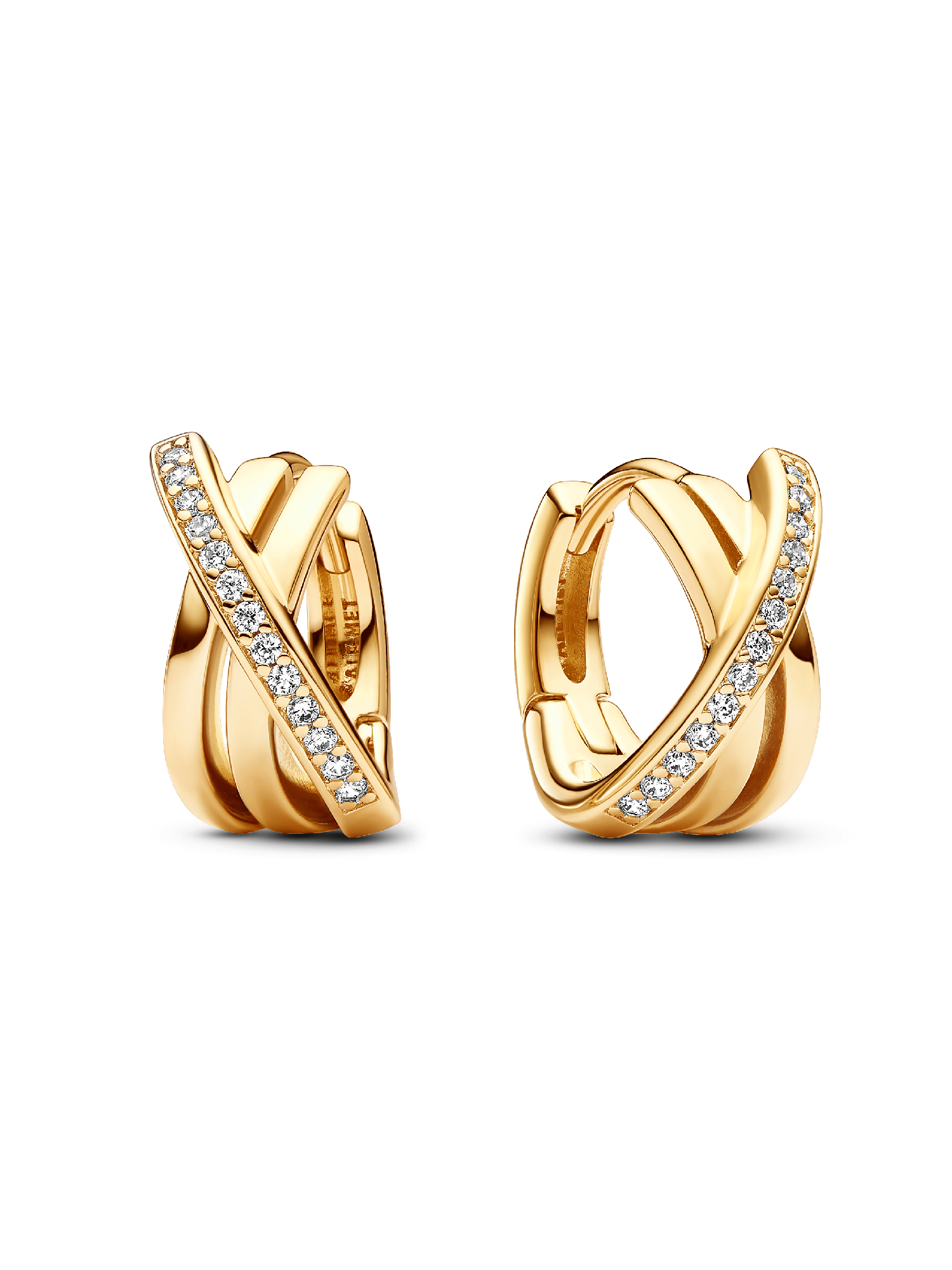 Pavéglittrande hoops