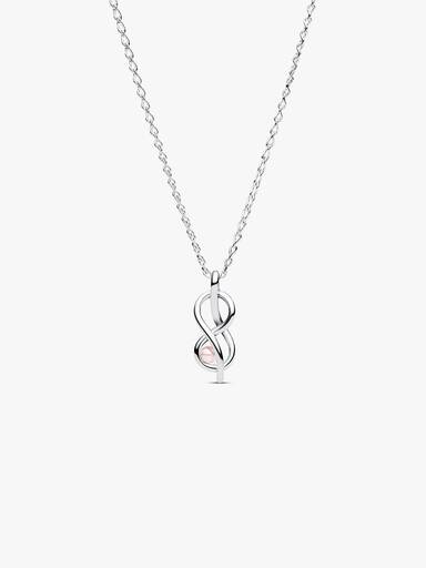 Halsband med evighetsknut