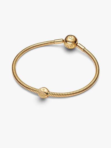 Strukturerad yin och yang miniberlock