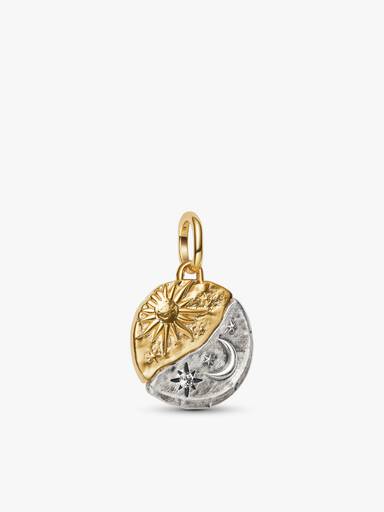 Strålande natt halsband & medaljongberlockset