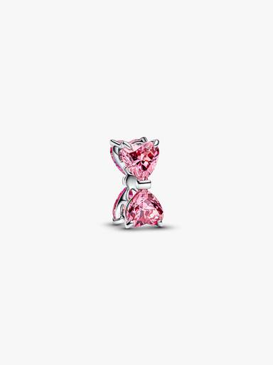 Berlock med rosa rosett