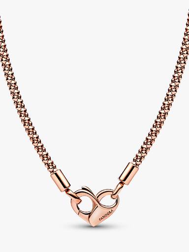 Pandora Moments glittrande kedjehalsband