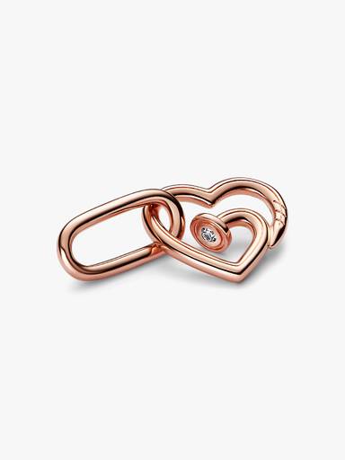 Pandora ME dubbel stylinglänk i roséguld