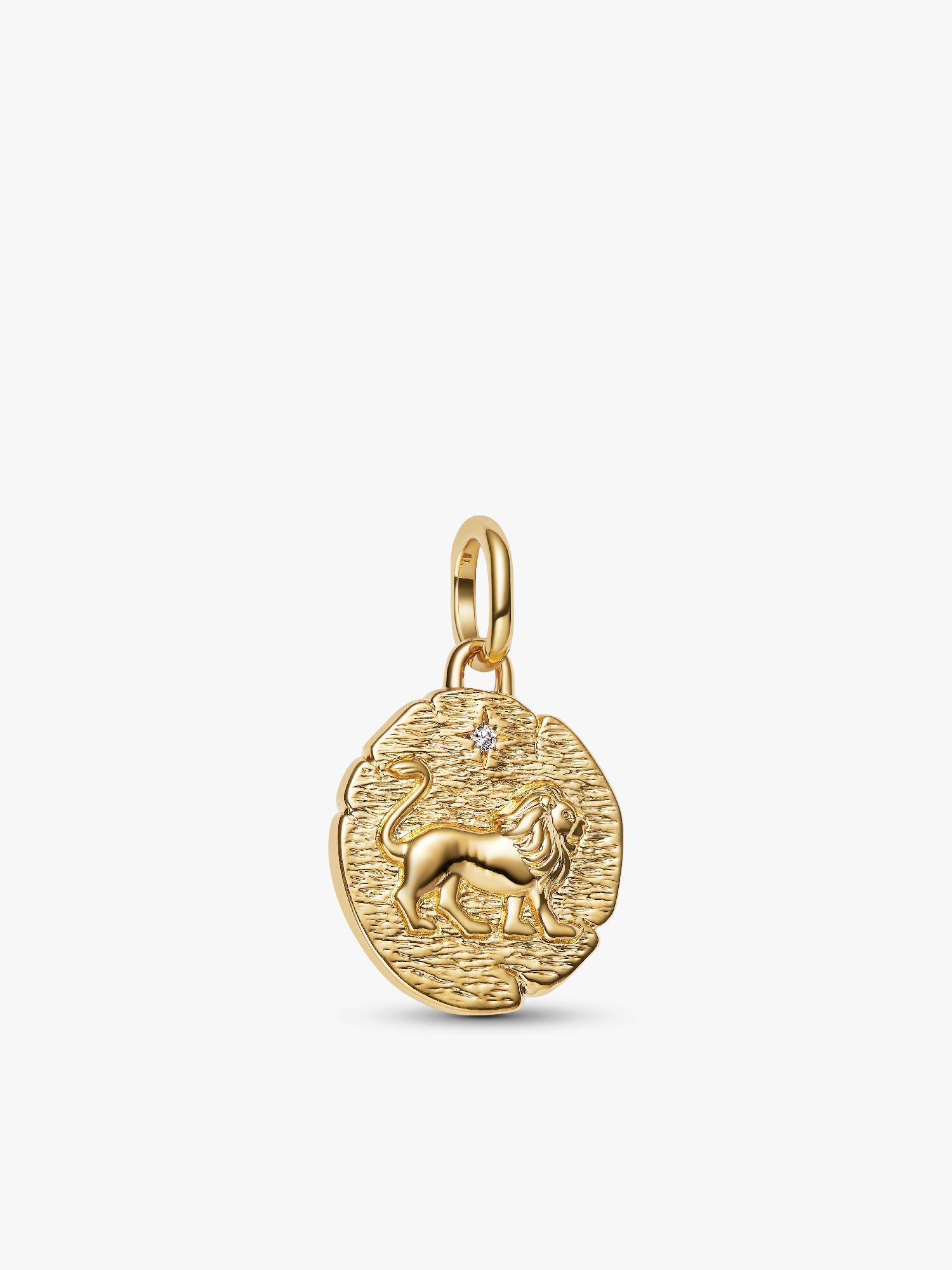 Medaljongberlock lejon
